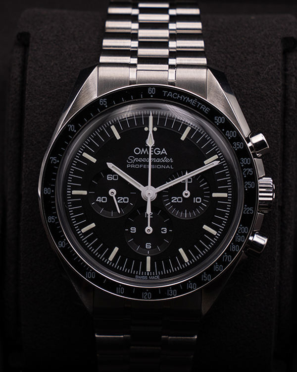2026 Omega Speedmaster Professional Moonwatch 42MM Black Dial Steel Bracelet (310.30.42.50.01.001)