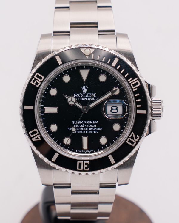 Rolex Submariner Date 40MM Black Dial Oyster Bracelet (116610LN)