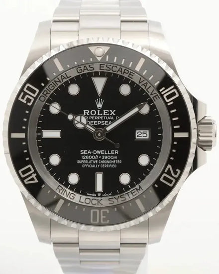 2022 Rolex Sea-Dweller Deepsea 44MM Black Dial Oyster Bracelet (126660)