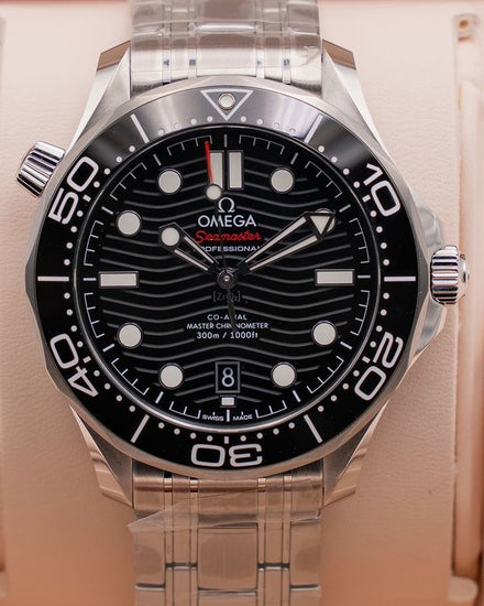 2026 Omega Seamaster Diver 300M 42MM Black Dial Steel Bracelet (210.30.42.20.01.001)