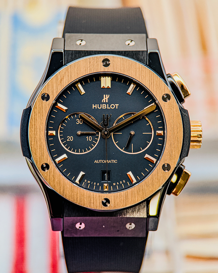 2025 Hublot Classic Fusion 42MM Black Dial Rubber Strap (541.CO.1181.RX)
