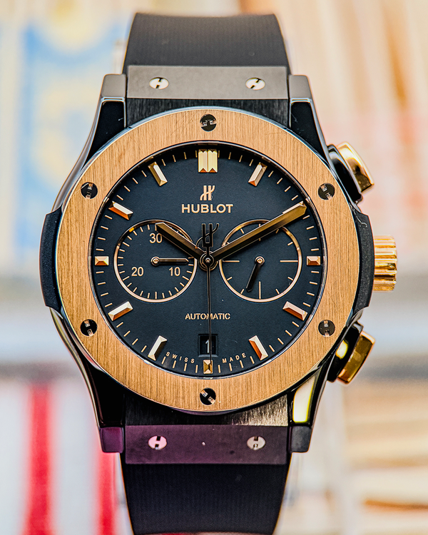 2025 Hublot Classic Fusion 42MM Black Dial Rubber Strap (541.CO.1181.RX)