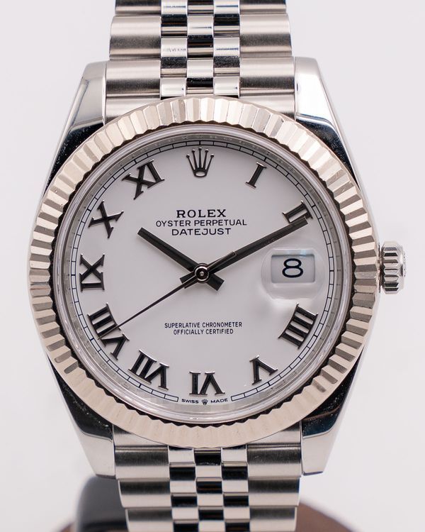 Rolex Datejust 41MM White Dial Jubilee Bracelet (126334)