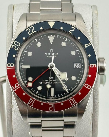No Reserve - 2026 Tudor Black Bay GMT "Pepsi" 41MM Black Dial Steel Bracelet (79830RB)