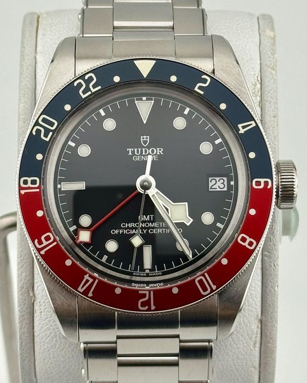 No Reserve - 2026 Tudor Black Bay GMT "Pepsi" 41MM Black Dial Steel Bracelet (79830RB)