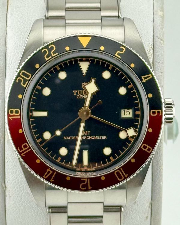 No Reserve - 2024 Tudor Black Bay '58 GMT "Coke" 39MM Black Dial Steel Bracelet (7939G1A0NRU)