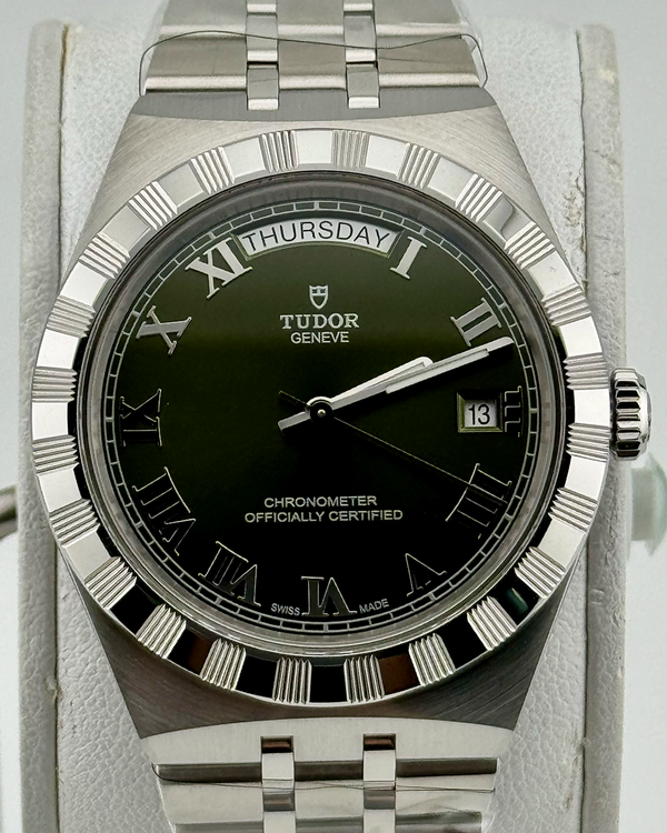No Reserve - 2026 Tudor Royal 40MM Green Dial Steel Bracelet (2840D1A0)