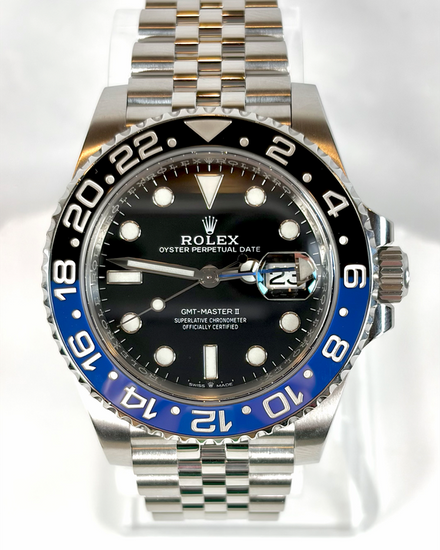 2025 Rolex GMT-Master II "Batgirl" 40MM Black Dial Jubilee Bracelet (126710BLNR)
