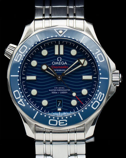 2024 Omega Seamaster Diver 300M 42MM Blue Dial Steel Bracelet (210.30.42.20.03.001)