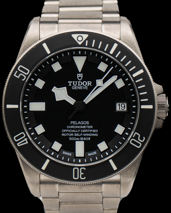 2023 Tudor Pelagos 42MM Black Dial Titanium Bracelet (25600TN)