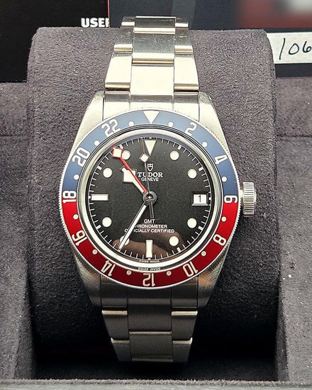2021 Tudor Black Bay GMT "Pepsi" 41MM Black Dial Steel Bracelet (79830RB)