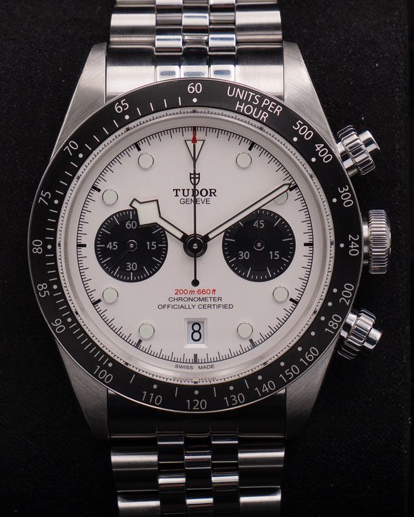 2026 Tudor Black Bay Chrono "Panda" 41MM White Dial Steel Bracelet (79360N)