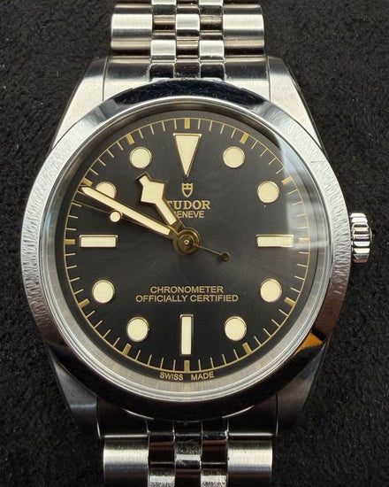 2025  Tudor Black Bay 36MM Black Dial Steel Bracelet (79640)