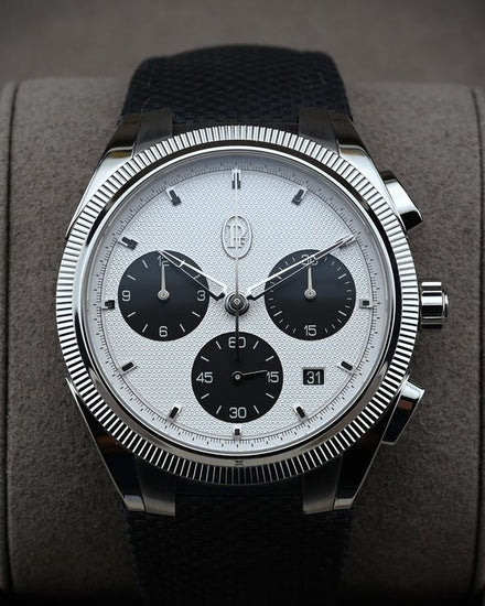 2026 Parmigiani Fleurier Tonda 42MM Silver Dial Rubber Bracelet (PFC931-1020001-400182-EN)