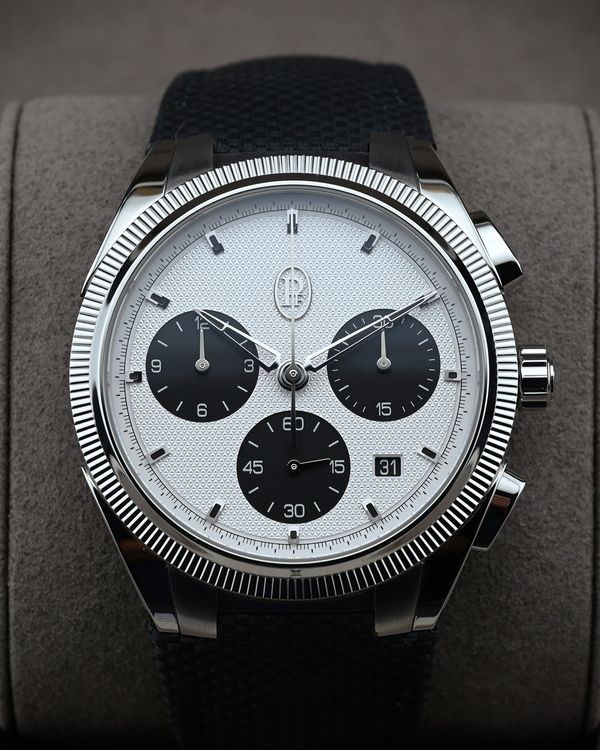2026 Parmigiani Fleurier Tonda 42MM Silver Dial Rubber Bracelet (PFC931-1020001-400182-EN)