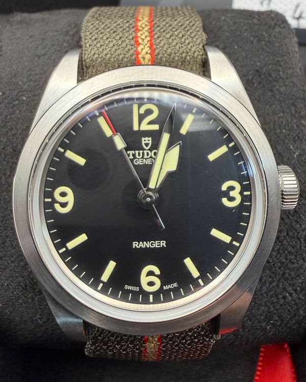 2026 Tudor Ranger 39MM Black Dial Textile Strap (79950)
