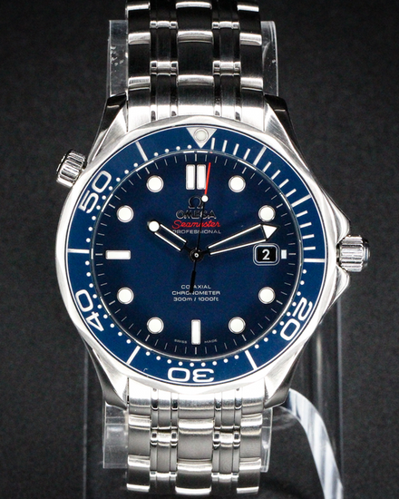 No Reserve - 2024 Omega Seamaster Diver 300M 41MM Blue Dial Steel Bracelet (212.30.41.20.03.001)