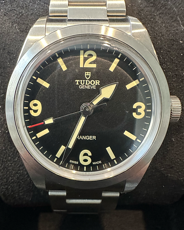 No Reserve - 2026 Tudor Ranger 39MM Black Dial Steel Bracelet (79950)