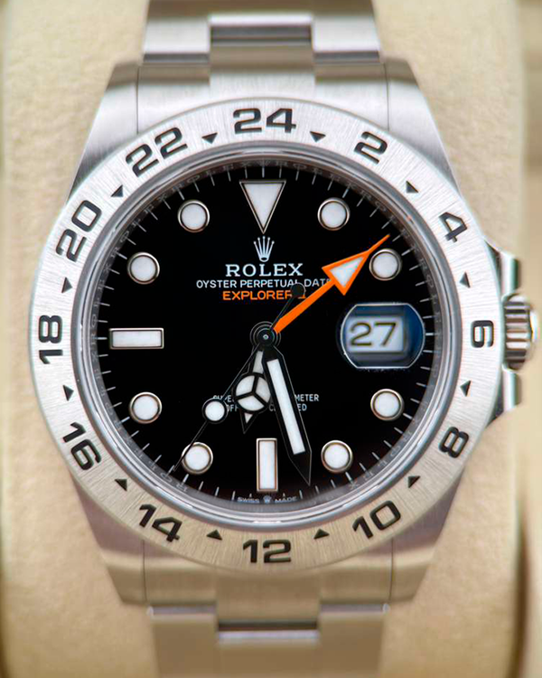 2026 Rolex Explorer II 42MM Black Dial Oyster Bracelet (226570)