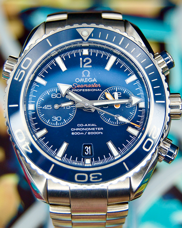 2024 Omega Seamaster Planet Ocean 600M 45.5MM Blue Dial Titanium Bracelet (232.90.46.51.03.001)
