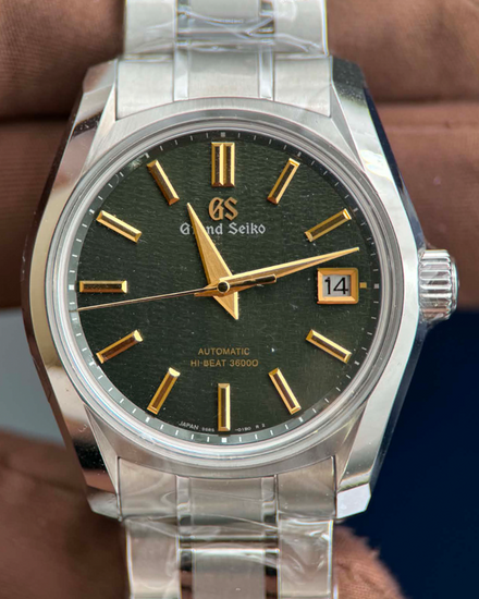 2026 Grand Seiko Heritage Collection "Rikka Early Summer" 40MM Green Dial Steel Bracelet (SBGH271G)