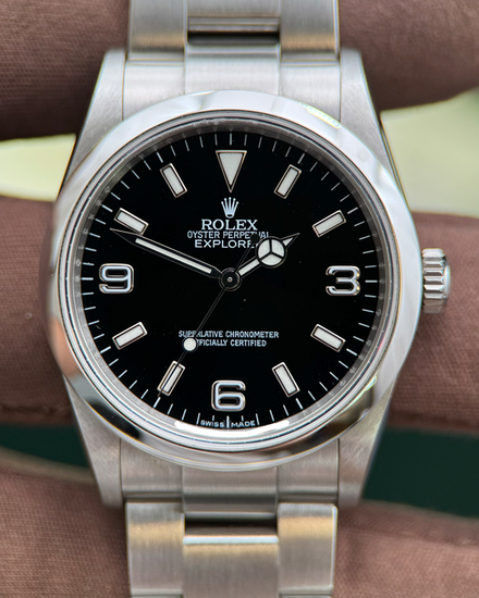 2010 Rolex Explorer 36MM Black Dial Oyster Bracelet (114270)