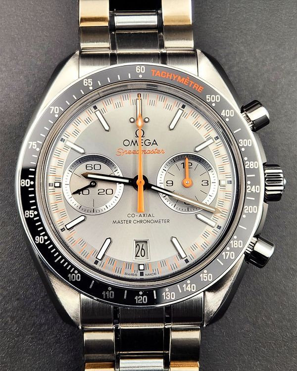 2018 Omega Speedmaster Racing 44.25MM Grey Dial Steel Bracelet (329.30.44.51.06.001)