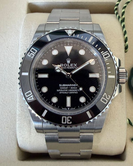 2026 Rolex Submariner No-Date 41MM Black Dial Oyster Bracelet (124060)