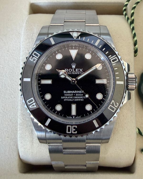 2026 Rolex Submariner No-Date 41MM Black Dial Oyster Bracelet (124060)