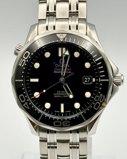 2019 Omega Seamaster Diver 300M 41MM Black Dial Steel Bracelet (212.30.41.20.01.003)