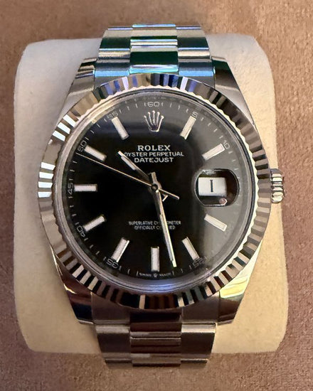 2026 Rolex Datejust 41MM Black Dial Oyster Bracelet (126334)
