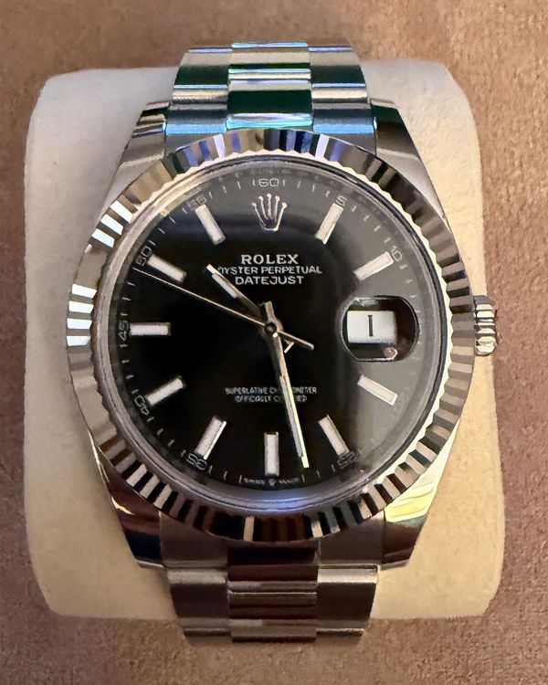 2026 Rolex Datejust 41MM Black Dial Oyster Bracelet (126334)