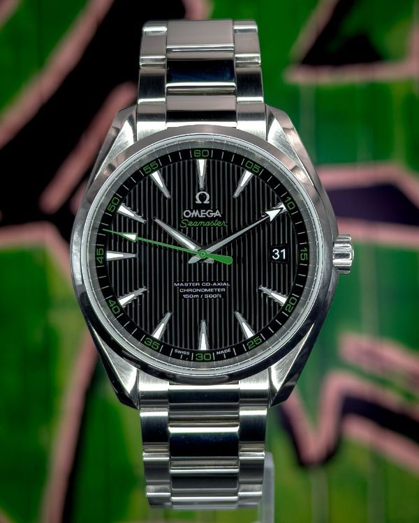 2025 Omega Seamaster Aqua Terra 150M 41.5MM Black Dial Steel Bracelet (231.10.42.21.01.004)