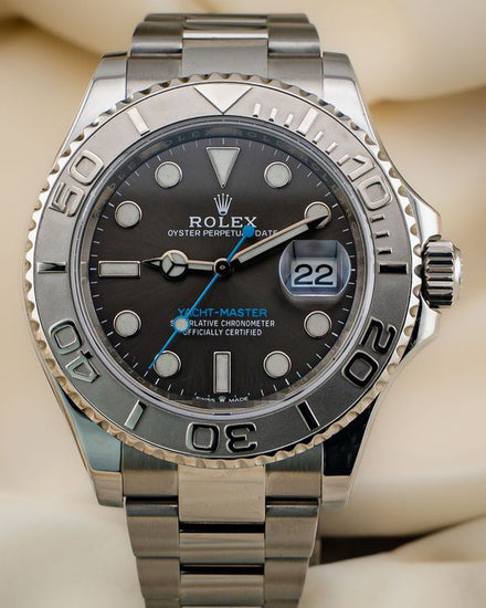 2021 Rolex Yacht-Master 40MM Slate Dial Oyster Bracelet (126622)