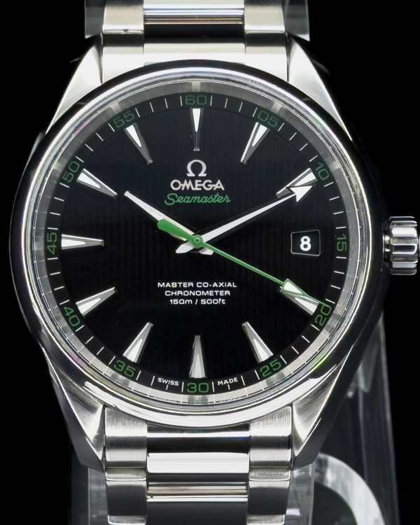 2025 Omega Seamaster Aqua Terra 150M "Golf Edition" 41.5MM Black Dial Steel Bracelet (231.10.42.21.01.004)
