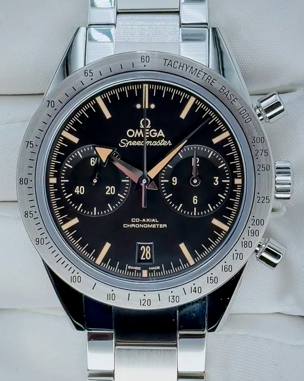 No Reserve - 2018 Omega Speedmaster '57 41.5MM Black Dial Steel Bracelet (331.10.42.51.01.002)