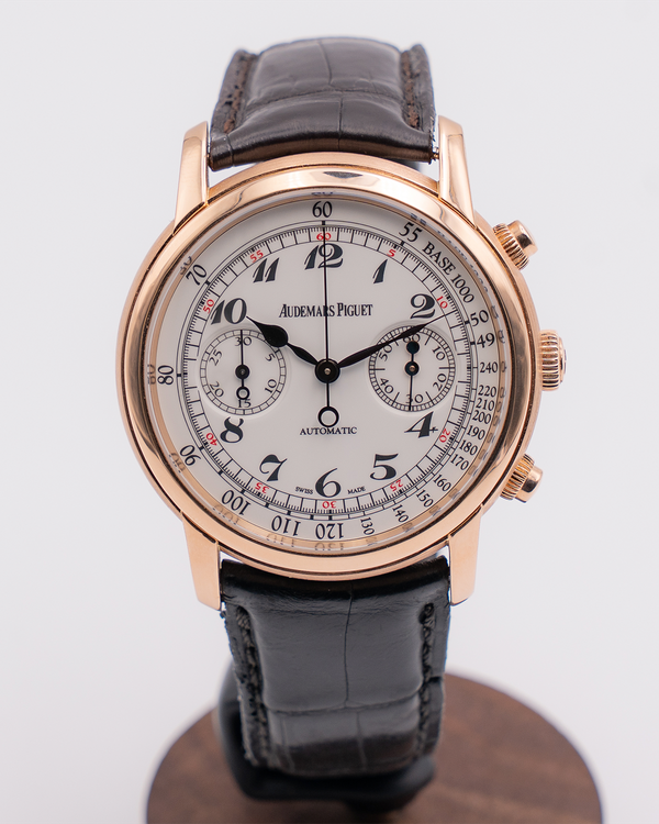 Audemars Piguet Jules 41MM White Dial Leather Strap (26100OR.OO.D088CR.01)