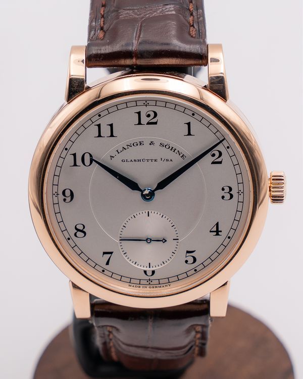 2012 A. Lange & Söhne 1815 40MM Silver Dial Leather Strap (233.032)