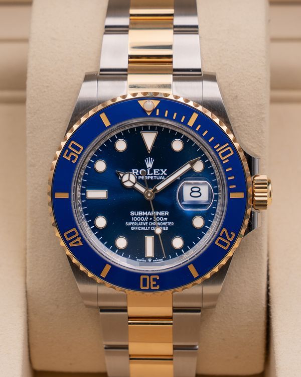 2026 Rolex Submariner Date "Bluesy" 41MM Blue DIal Two-Tone Oyster Bracelet (126613LB)