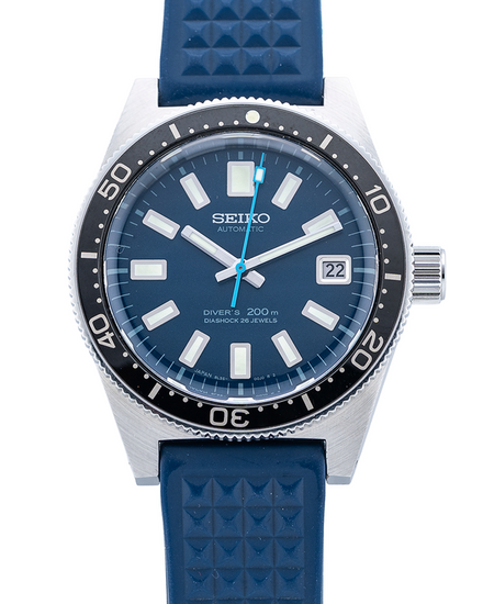 Seiko Prospex Diver "55th Anniversary" L.E. 39MM Blue Dial Rubber Strap (SLA043)