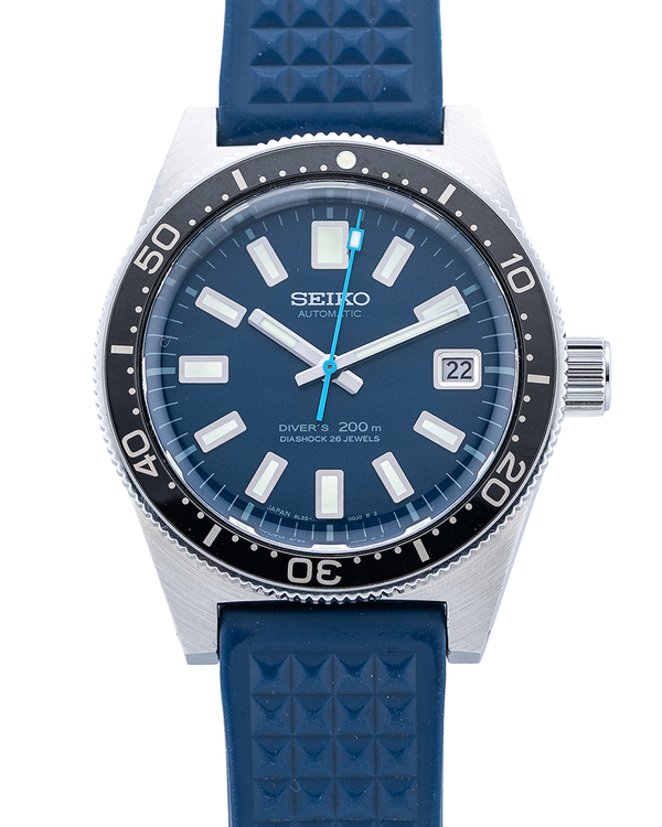 (WORKING) Seiko Prospex 42MM Silver Dial Leather Strap (SLA043)