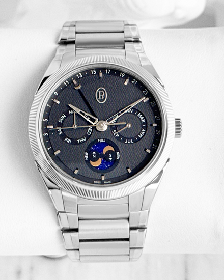 2022 Parmigiani Fleurier Tonda Gregorian Annual Callendar 42MM Grey Dial Steel Bracelet (PFC907-1020001-100182)