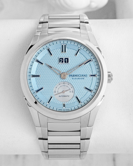 2023 Parmigiani Fleurier Tonda GT Yoshida L.E. 42MM Ice Blue Dial Steel Bracelet (PFS910-1020006-100182)