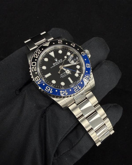 2023 Rolex GMT-Master II "Batman" 40MM Black Dial Oyster Bracelet (126710BLNR)
