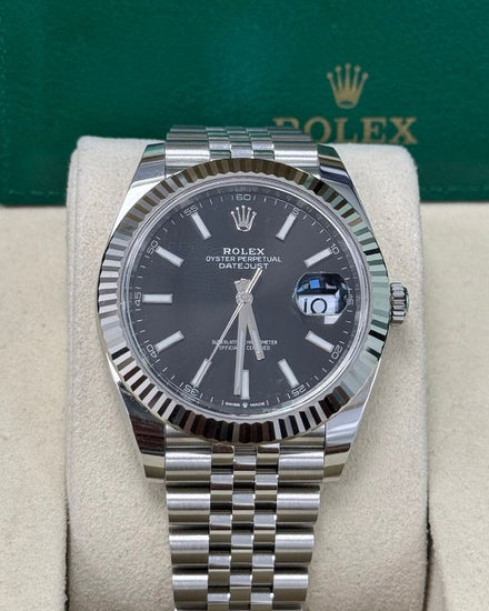 2021 Rolex Datejust 41MM Black Dial Jubilee Bracelet (126334)