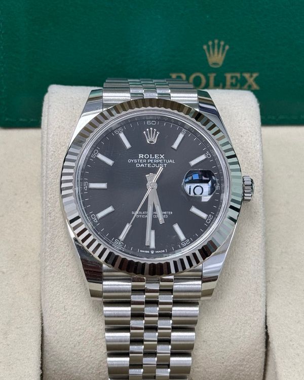2021 Rolex Datejust 41MM Black Dial Jubilee Bracelet (126334)