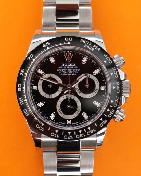 2019 Rolex Cosmograph Daytona 40MM Black Dial Oyster Bracelet (116500LN)