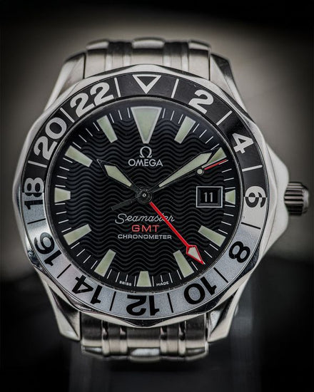 No Reserve - Omega Seamaster 300 GMT "50th Anniversary" 41MM Black Dial Steel Bracelet (2534.50.00)