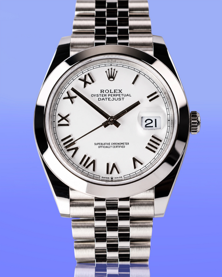 2026 Rolex Datejust 41MM White Dial Jubilee Bracelet (126300)