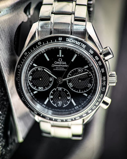 Omega Speedmaster Racing 40MM Black Dial Steel Bracelet (326.30.40.50.01.001)